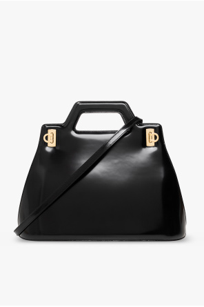 トートバッグ FERRAGAMO SS25 MINI HOOKS HANDBAG (720168 21H493032) Ferragamo Mini Hooks Handbag | italist
